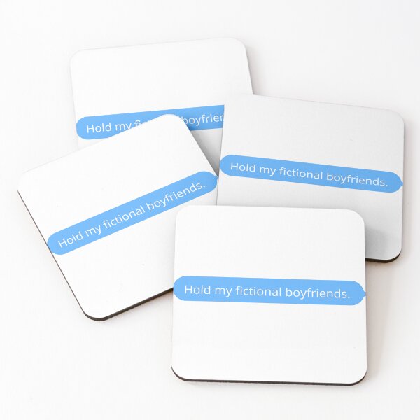 Item preview, Hold my fictional boyfriends designed and sold by Gwendesigns.