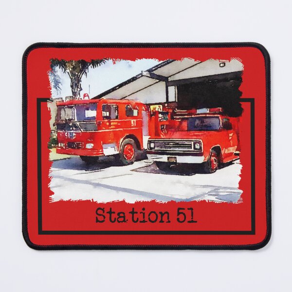 Item preview, Fire Station 51, Emergency TV Show, Firetruck designed and sold by DNiceGirl.