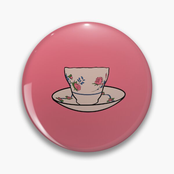 Item preview, Cute vintage floral teacup  designed and sold by gaslight-n.