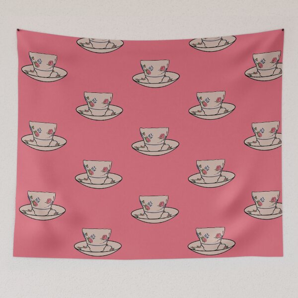 Item preview, Cute vintage floral teacup  designed and sold by gaslight-n.