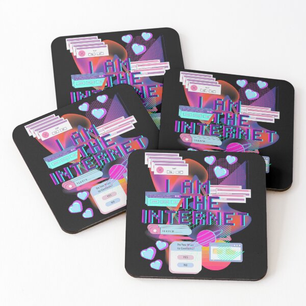 Item preview, I am the internet y2k vaporwave vibe designed and sold by VantaTheArtist.