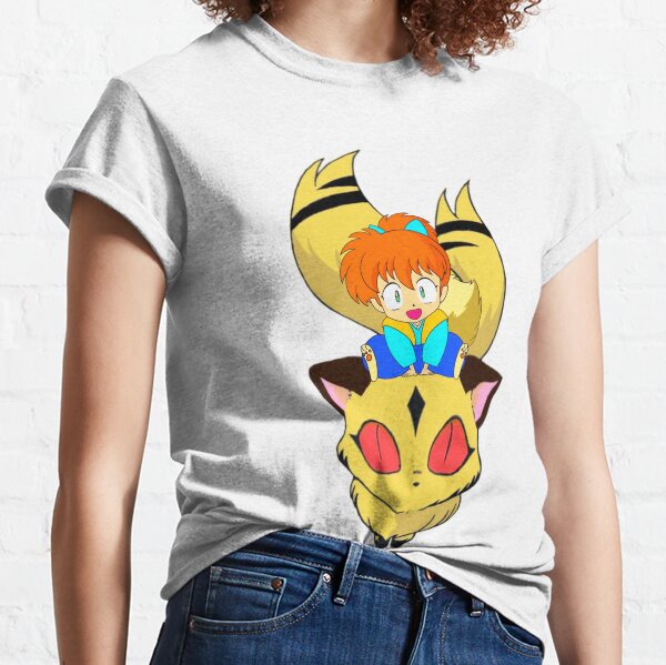 Kirara und Shippo Inuyasha Anime Classic T-Shirt