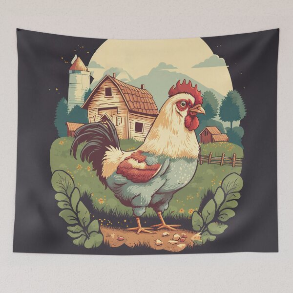 Item preview, Farmhouse Rooster designed and sold by cardinalhill.