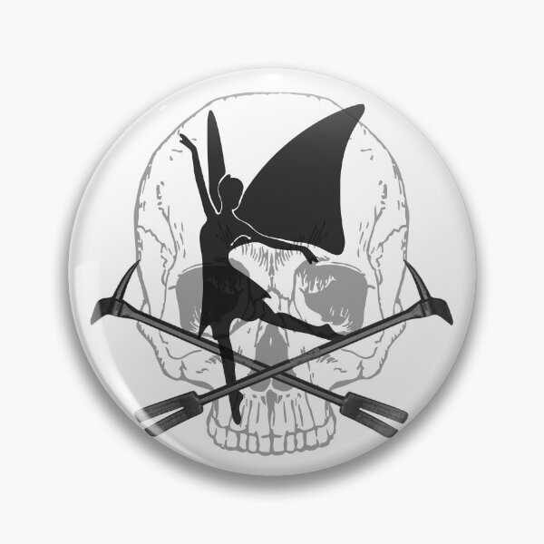 Item preview, The Jinx Fairy black flag (skull & crossbones) designed and sold by Chris Philbrook.