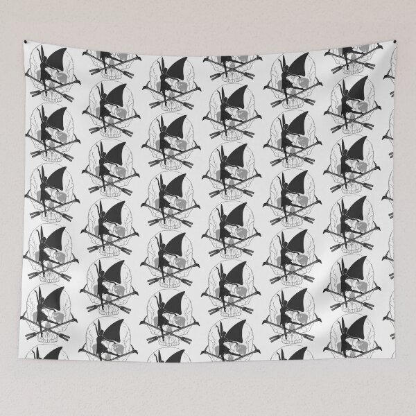 Item preview, The Jinx Fairy black flag (skull & crossbones) designed and sold by Chris Philbrook.