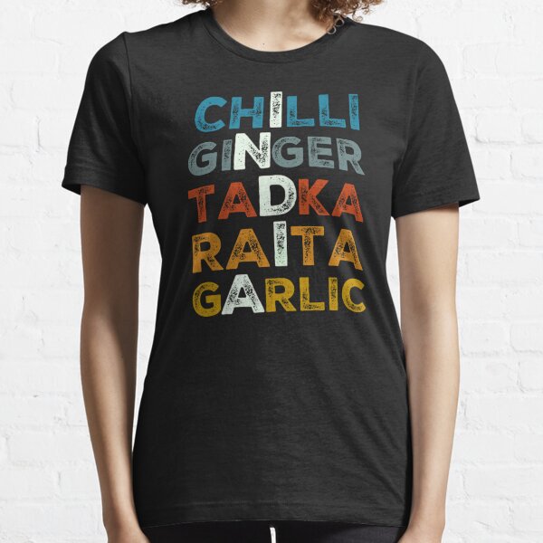 Indian Spicy Food Bollywood Funny Essential T-Shirt