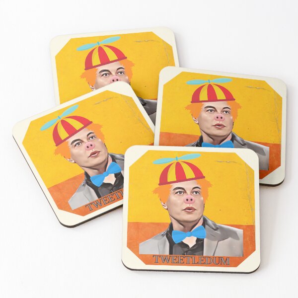Item preview, Funny "Tweetledum" Parody Elon Propeller Hat Pig Nose designed and sold by Write-to-Rebel.