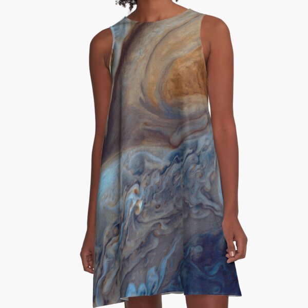 Jupiter's Clouds A-Line Dress