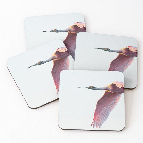 Item preview, Roseate spoonbill Spreading its Wings designed and sold by Puttaswamy Ravishankar.