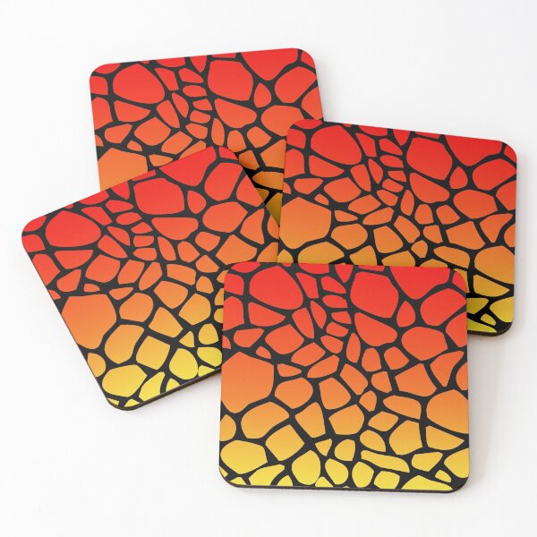 Item preview, Flame Giraffe Pattern designed and sold by jezkemp.