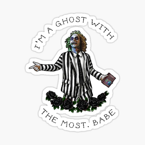 Beetlejuice Stickers for Sale