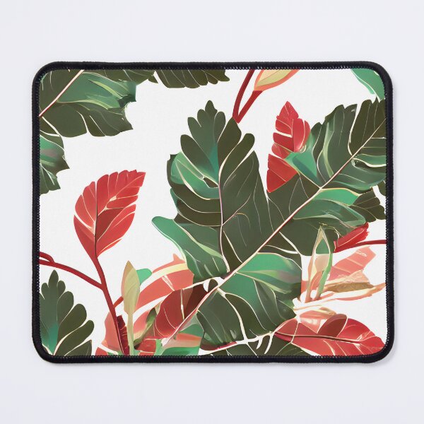Item preview, tripical leaf floral pattern #16 designed and sold by supeart.