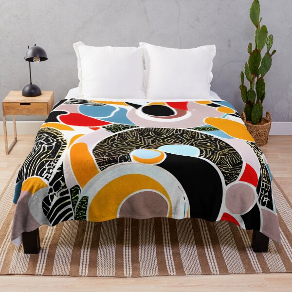 Item preview, retro shapes blob pattern #8 designed and sold by supeart.