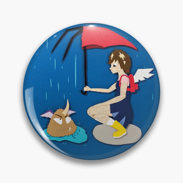 Item preview, Angie and Scarffle in the Rain designed and sold by JeffEllisonArt.