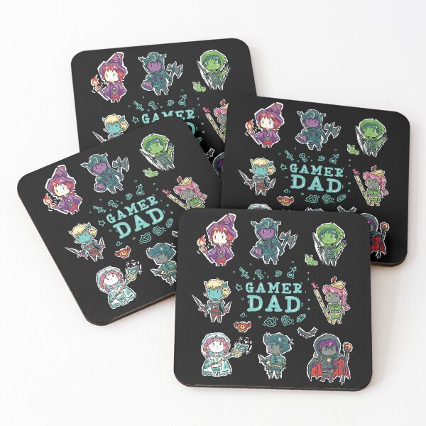 Item preview, Gamer Dad Fantasy RPG Characters designed and sold by norsedogstudio.