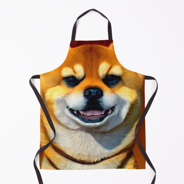 Item preview, Shiba Inu portrait - dog art painting #41 designed and sold by supeart.