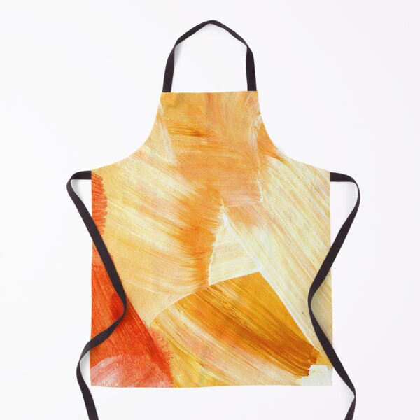 Item preview, Yellow, Orange And Cream Broad Brush Strokes Abstract  designed and sold by DEC02.