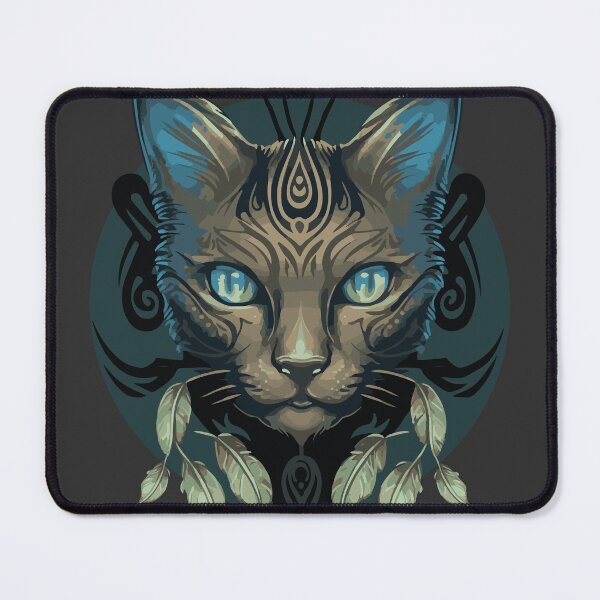 Item preview, Druid Cat designed and sold by fantasy-cats.