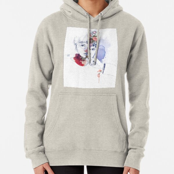 CELLULAR DIVISION by elena garnu Pullover Hoodie