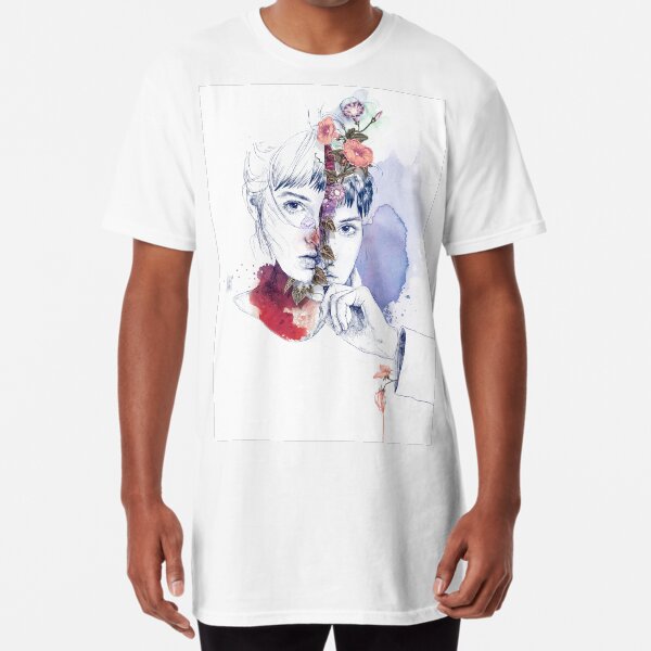 CELLULAR DIVISION by elena garnu Long T-Shirt