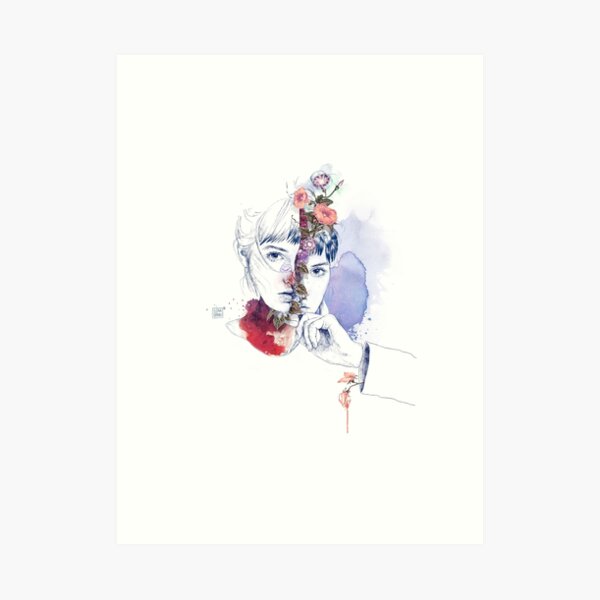CELLULAR DIVISION by elena garnu Art Print