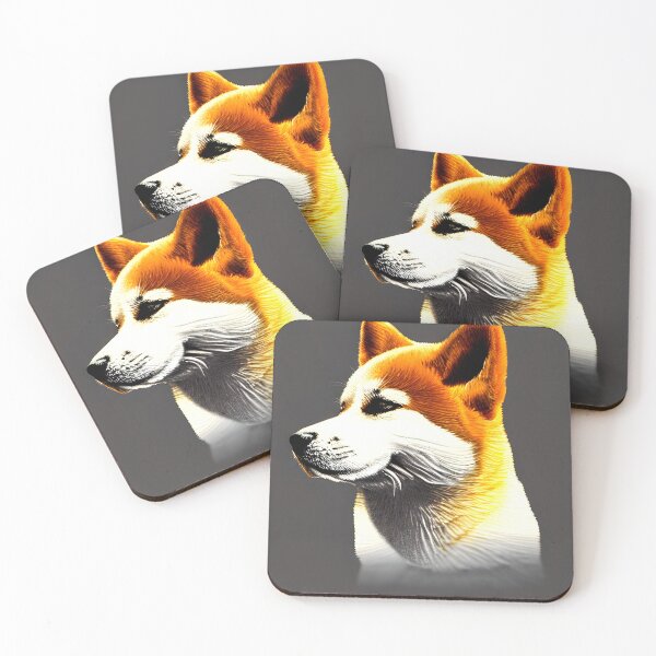 Item preview, Shiba Inu portrait - dog art painting #42 designed and sold by supeart.