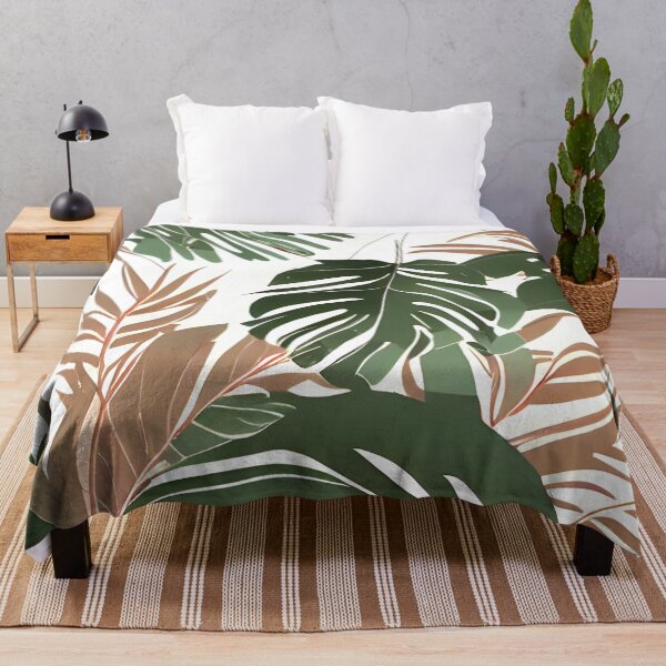 Item preview, tripical leaf floral pattern #17 designed and sold by supeart.