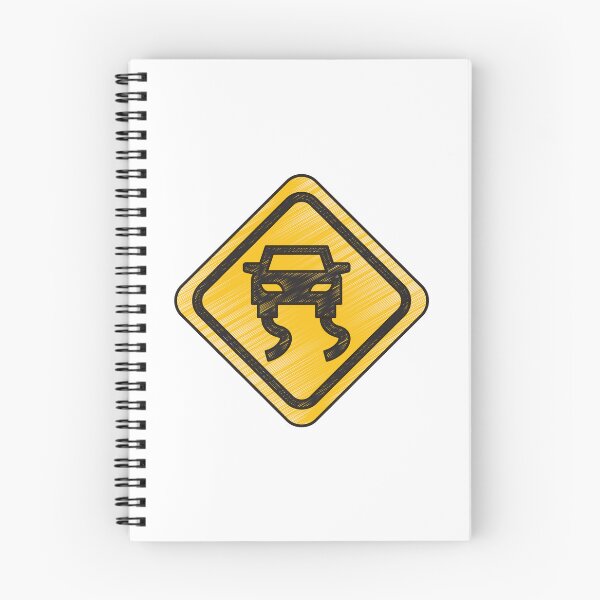 Item preview, Slippery Road Sign designed and sold by 2AGoodHome.