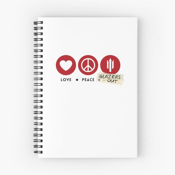 Item preview, Love, Peace, Glazers Out (Red Black) designed and sold by supermanc.