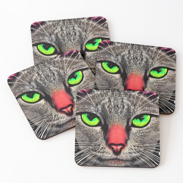 Item preview, cat portrait  painting #39 designed and sold by supeart.