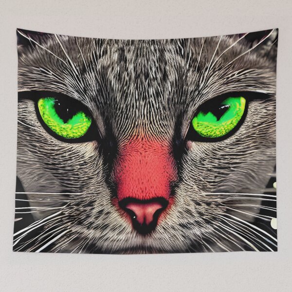 Item preview, cat portrait  painting #39 designed and sold by supeart.