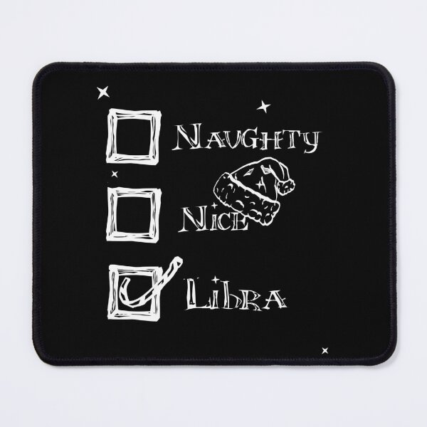 Item preview, Naughty Nice I Tried Libra designed and sold by rhombusOnion.