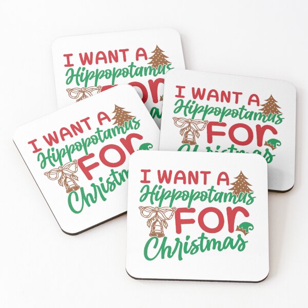Item preview, I Want A Hippopotamus For Christmas Shirt, Hippopotamus, Christmas designed and sold by graphic-genie.
