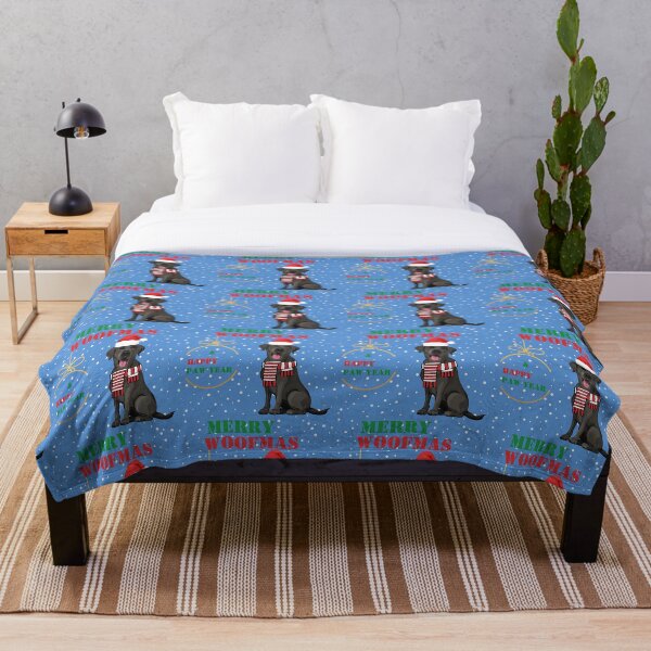 Item preview, Merry WoofmasAnd Happy Paw Year Labrador Retriever designed and sold by 8justart socks and more.