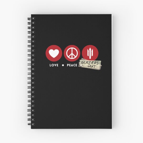 Item preview, Love, Peace, Glazers Out (Red White) designed and sold by supermanc.