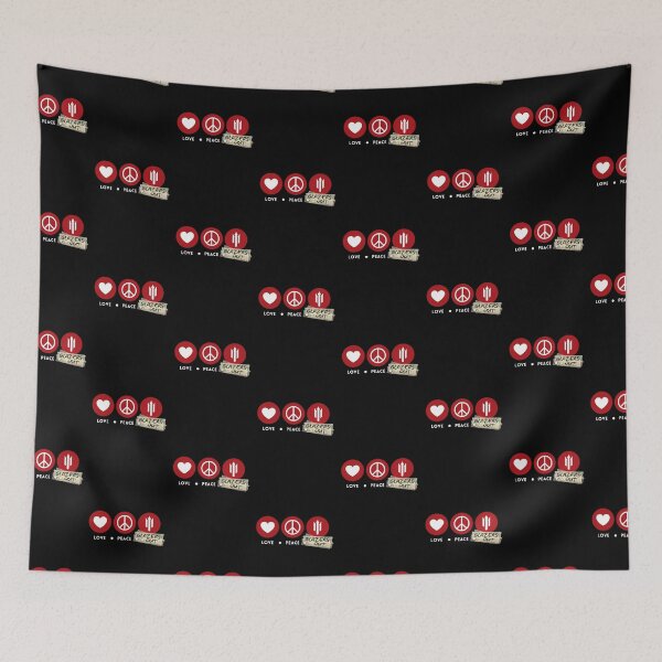 Item preview, Love, Peace, Glazers Out (Red White) designed and sold by supermanc.