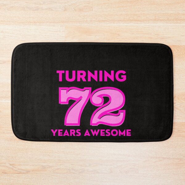 Item preview, 72 YEARS AWESOME designed and sold by starfishstuff.