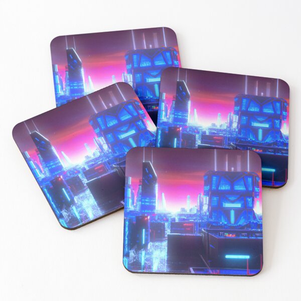 Item preview, Cyberpunk City designed and sold by SoloDesignArt.