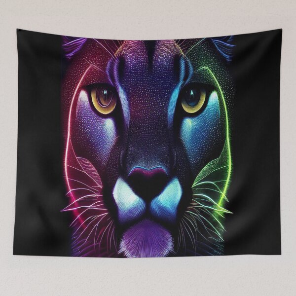 Artikelvorschau, Neon Cougar entworfen und verkauft von DesignEternity.