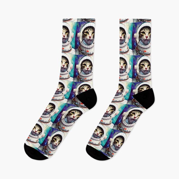 Item preview, cat astronaut painting #27 designed and sold by supeart.