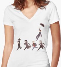 some days you just can't get rid of a bomb Women's Fitted V-Neck T-Shirt