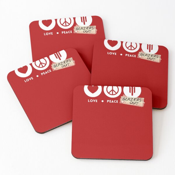 Item preview, Love, Peace, Glazers Out (White) designed and sold by supermanc.