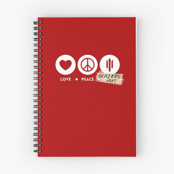 Item preview, Love, Peace, Glazers Out (White) designed and sold by supermanc.
