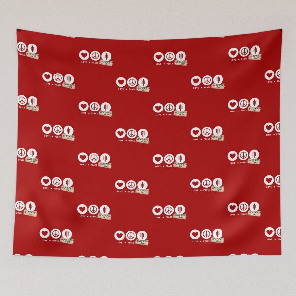 Item preview, Love, Peace, Glazers Out (White) designed and sold by supermanc.