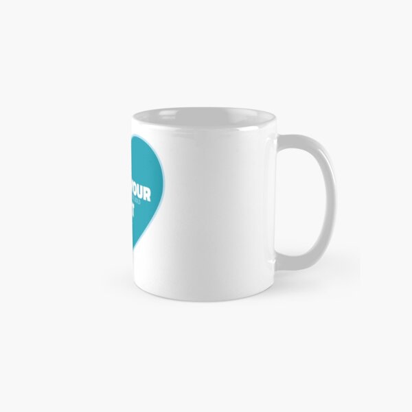 Follow Your Heart (Blue) Classic Mug