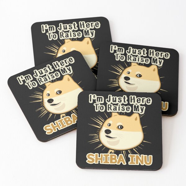 Item preview, I'm Just Here To Raise My Shiba Inu designed and sold by UnknownArtistt.