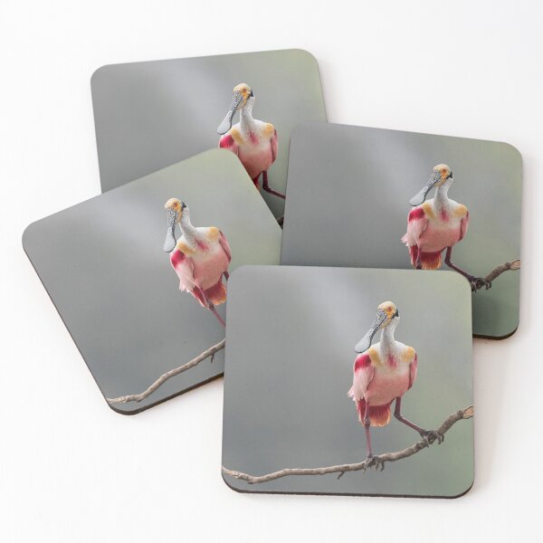 Item preview, Portrait of Roseate spoonbill designed and sold by Puttaswamy Ravishankar.