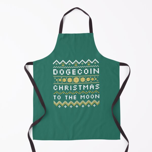 Item preview, Dogecoin Christmas To The Moon Ugly Christmas Sweater designed and sold by NFTDesignsBLV.