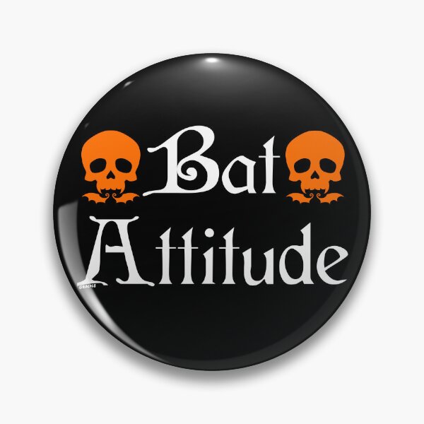 Item preview, Bat Attitude (Orange Version) designed and sold by JanGrackle.