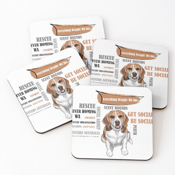Item preview, Everything Beagle WA Inc 10 year celebration Logo  designed and sold by EBWA2904rescuE.